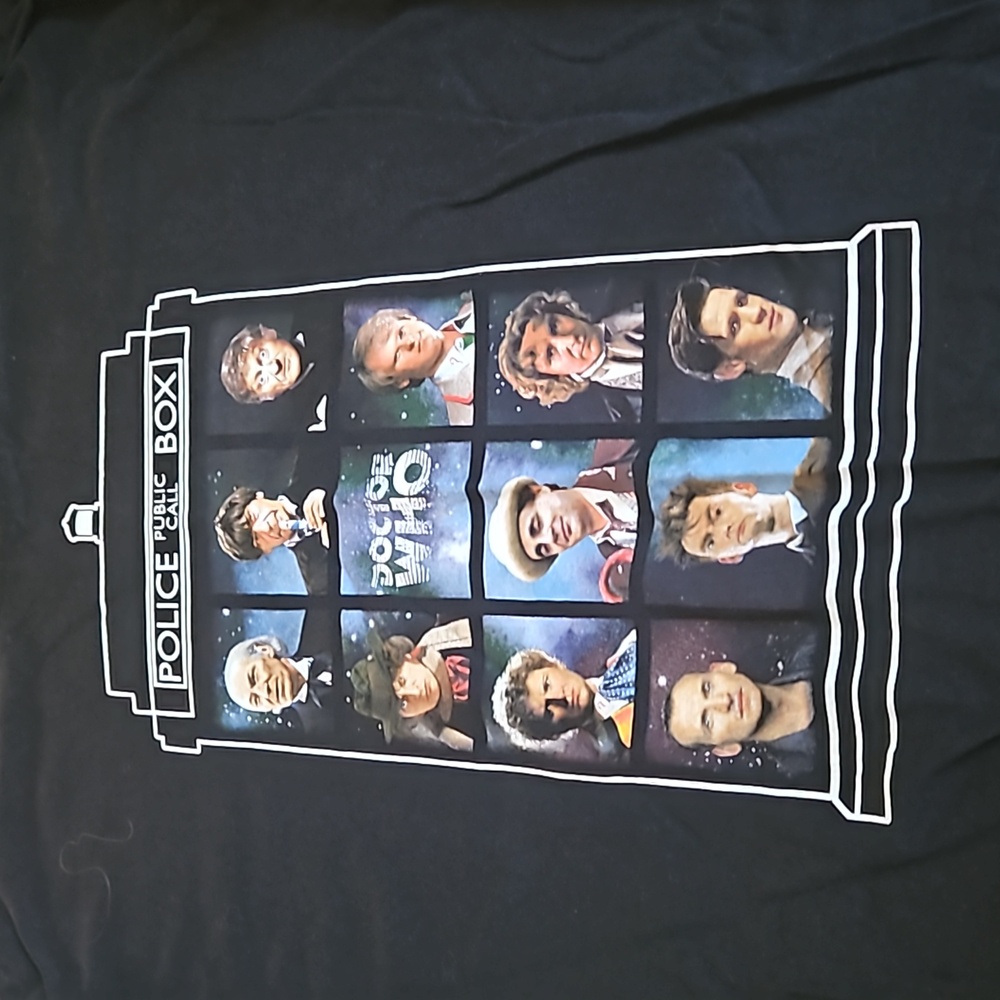Doctor Who themed tshirt